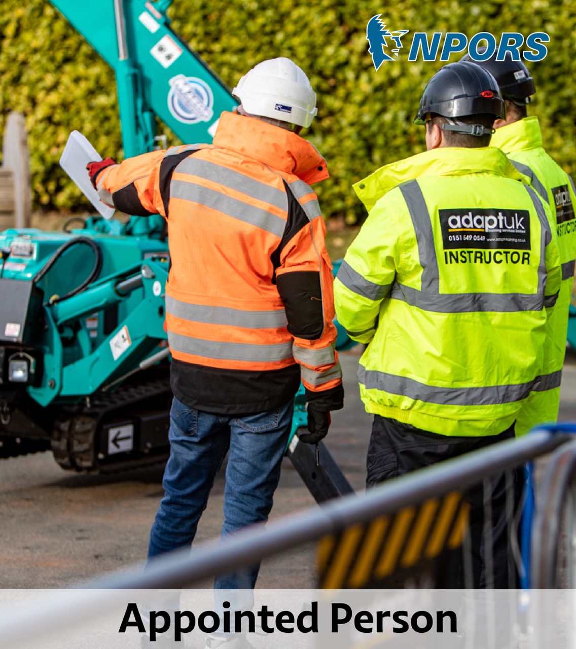 Appointed Person (BS7121) training at Adapt