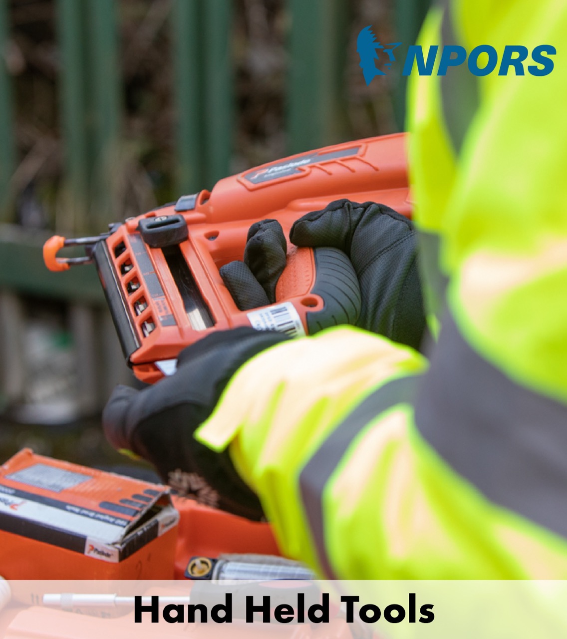 Hand held equipment training at Adapt