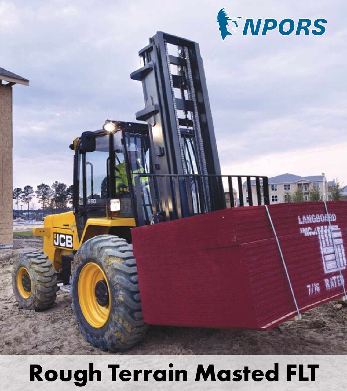 Rough Terrain Forklift training at Adapt