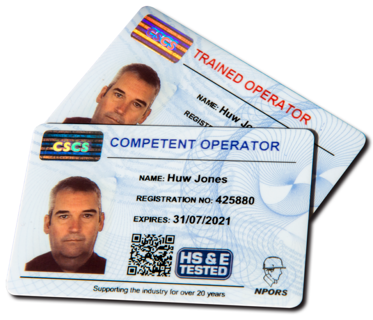 NPORS ID card