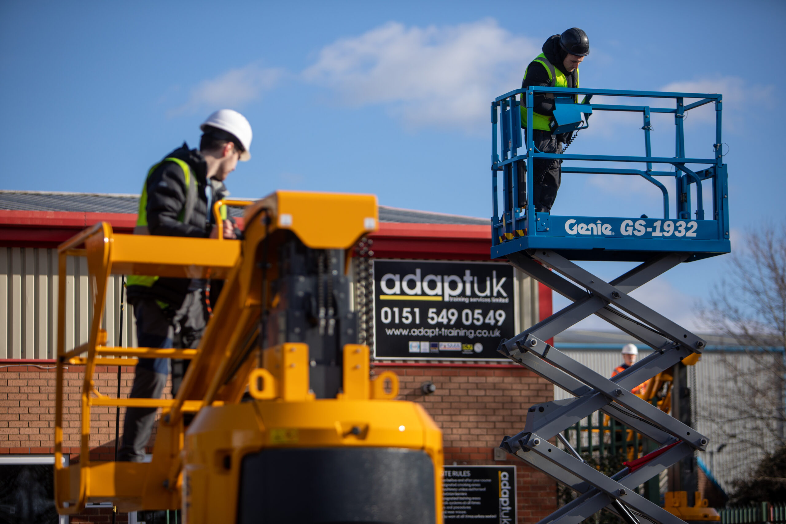 IPAF operator training at Adapt, Knowsley